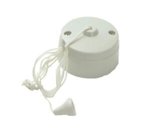 Smj Ceiling Pull Switch 6A 1-Way Trade Pack (5060038169594) SMJPPSWCL1W