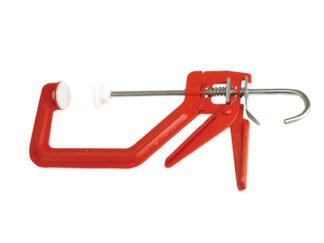 Cox SoloClamp 150P One-Handed Plastic Pad G-Clamp 150mm (6in) (5021009991507) SOL150