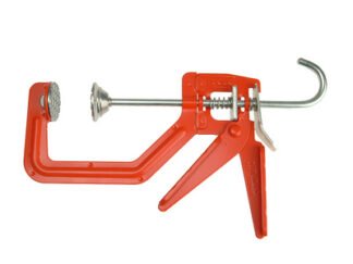 Cox SoloClamp 100M One-Handed Metal Pad G-Clamp 100mm (4in) (5021009991101) SOL100M
