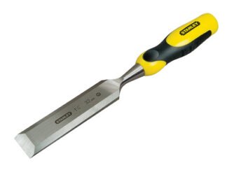 Stanley DYNAGRIP™ Bevel Edge Chisel with Strike Cap 38mm (1.1/2in) (3253560168827) STA016882