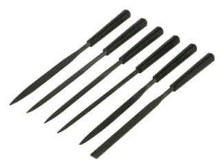 Stanley Needle File Set 6 Piece 150mm (6in) (3253560225001) STA022500