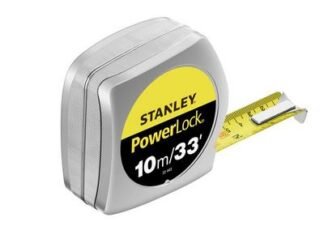 Stanley PowerLock® Classic Pocket Tape 10m/33ft (Width 25mm) (3253560334437) STA033443