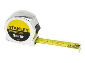Stanley PowerLock® Classic Pocket Tape 3m/10ft (Width 19mm) (3253560335236) STA033523