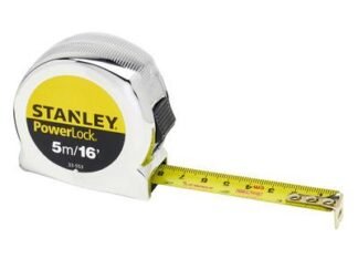 Stanley PowerLock® Classic Pocket Tape 5m/16ft (Width 19mm) (3253560335533) STA033553