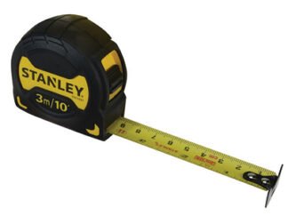 Stanley Grip Pocket Tape 3m/10ft (Width 19mm) (3253560335670) STA033567