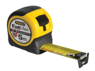 Stanley FatMax® Magnetic BladeArmor® Tape 5m (Width 32mm) (Metric only) (3253560338640) STA033864
