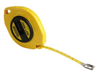Stanley Closed Case Steel Long Tape 30m/100ft (Width 10mm) (3253560341077) STA034107