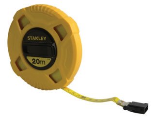 Stanley Closed Case Fibreglass Long Tape 20m (Width 13mm) (3253560342968) STA034296