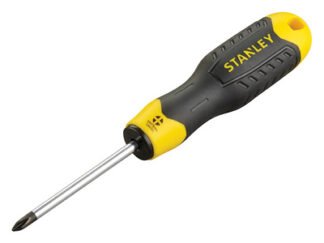 Stanley Cushion Grip Screwdriver Phillips Tip PH1 x 75mm (3253560649326) STA064932