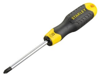 Stanley Cushion Grip Screwdriver Phillips Tip PH2 x 100mm (3253560649401) STA064940