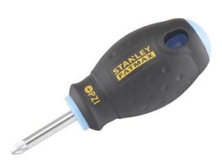 Stanley FatMax® Stubby Screwdriver Pozidriv Tip PZ1 x 30mm (3253560654085) STA065408