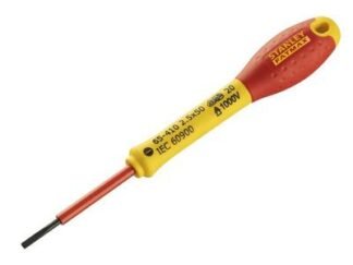 Stanley FatMax® VDE Insulated Screwdriver Parallel Tip 2.5 x 50mm (3253560654108) STA065410