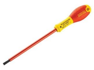 Stanley FatMax® VDE Insulated Screwdriver Parallel Tip 5.5 x 150mm (3253560654139) STA065413