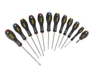 Stanley FatMax® Screwdriver Set, 12 Piece (3253561654268) STA065426