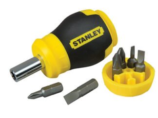 Stanley Stubby Screwdriver - Non Ratchet (3253560663575) STA066357