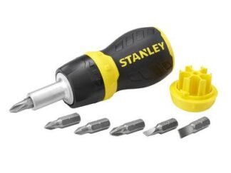 Stanley Multibit Ratchet Stubby & Bits (3253560663582) STA066358