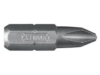 Stanley Phillips Bits PH2 x 25mm (Pack 3) (3253560689469) STA068946