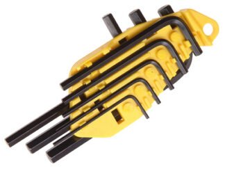 Stanley Hexagon Key Set, 8 Piece (1/16 - 1/4in) (3253560692520) STA069252