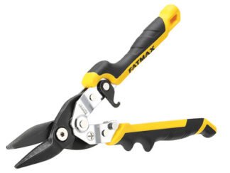Stanley FatMax® Yellow Ergo Aviation Snips Straight Cut 250mm (10in) (3253560737566) STA073756