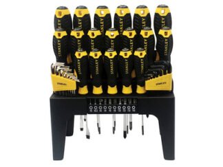 Stanley Screwdriver Set in Rack, 44 Piece (3253560749583) STA074958