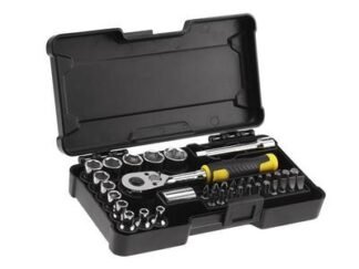 Stanley 1/4in Compact Socket Set, 37 Piece (3253560826727) STA082672