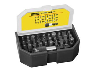 Stanley Bit Set & Holder, 31 Piece (3253561139031) STA113903
