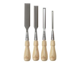 Stanley Sweetheart Socket Chisel Set, 4 Piece: 6 12 18 & 25mm (3253561167911) STA116791