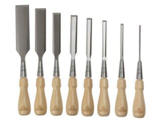 Stanley Sweetheart Socket Chisel Set, 8 Piece: 3 6 8 12 15 18 25 & 32mm (3253561167935) STA116793