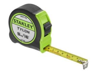 Stanley Hi-Vis Tylon Tape Measure 5m (16ft) (Width 25mm) (3253561306044) STA130602