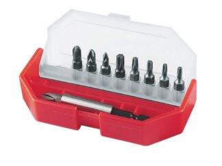 Stanley Phillips/Pozidriv/TORX Insert Bit Set, 10 Piece (3253561687242) STA168724