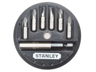Stanley Slotted/Phillips/Pozidriv Insert Bit Set, 7 Piece (3253561687372) STA168737