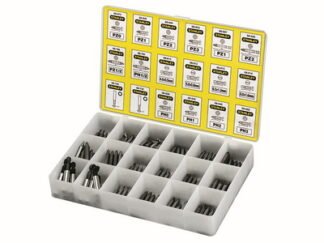 Stanley Insert Bits & Magnetic Bit Holders Assorted Tray, 200 Piece (3253561687419) STA168741