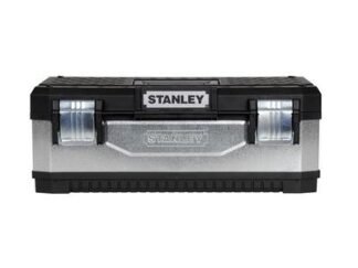 Stanley Galvanised Metal Toolbox 58cm (23in) (3253561956195) STA195619