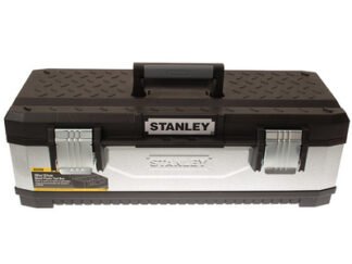 Stanley Galvanised Metal Toolbox 66cm (26in) (3253561956201) STA195620