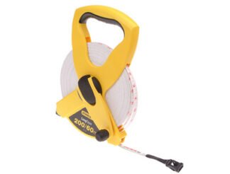 Stanley Open Reel Fibreglass Tape 60m/200ft (Width 13mm) (3253562347947) STA234794
