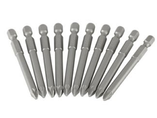 Stanley Pozidriv Power Bits PZ2 x 70mm (Box 10) (3253563688049) STA368804B