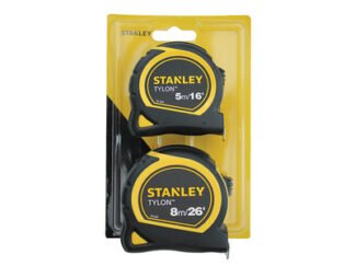 Stanley Tylon™ Pocket Tapes 5m/16ft + 8m/26ft (Twin Pack) (3253569989850) STA998985