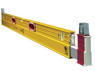 Stabila 106T-183 Extendable Spirit Level 3 Vial 183-315cm (4005069177089) STB106T183
