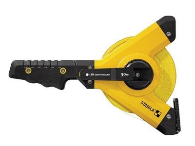 Stabila LBM 1000 Open Fibreglass Tape 30m (Width 13mm) (Metric only) (4005069196622) STB19662