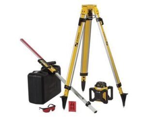 Stabila LAR 160 Rotation Laser Set, 7 Piece (4005069192419) STBLAR160TS