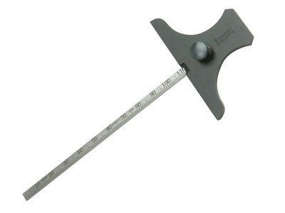 Starrett 237M Depth Gauge 150mm (0049659510812) STR237M