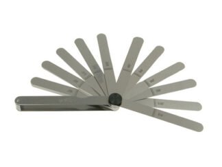 Starrett 467 Feeler Gauge 13 Piece Set 0.0015-0.200in (0049659524642) STR467