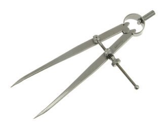 Starrett 83A-12 Spring Dividers 300mm (12 Inch) (0049659503845) STR83A12