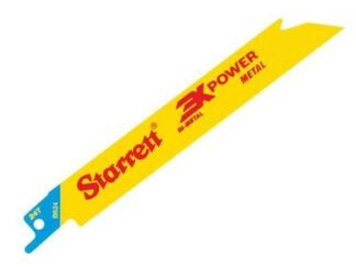 Starrett B624-5 Bi-Metal Reciprocating Blade, Metal Straight 152mm 24 TPI (Pack 5) (7891265153333) STRB6245