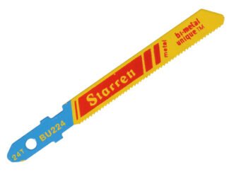 Starrett BU224-5 Metal Cutting Jigsaw Blades Pack of 5 (7891265687289) STRBU2245