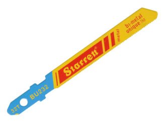 Starrett BU232-5 Metal Cutting Jigsaw Blades Pack of 5 (7891265687319) STRBU2325