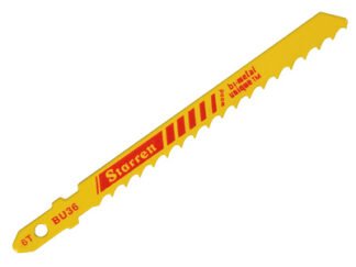 Starrett BU36-5 Wood Cutting Jigsaw Blades Pack of 5 (7891265687180) STRBU365