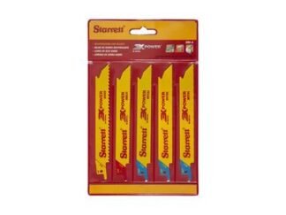 Starrett SB6-A Reciprocating Blade Kit (Pack 5) (7891265170187) STRSB6A
