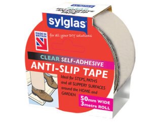 Sylglas Anti-Slip Tape 50mm x 3m Clear (5011768200422) SYLASTCL