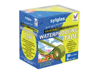 Sylglas Original Waterproofing Tape 75mm x 4m (5011768130026) SYLWT75